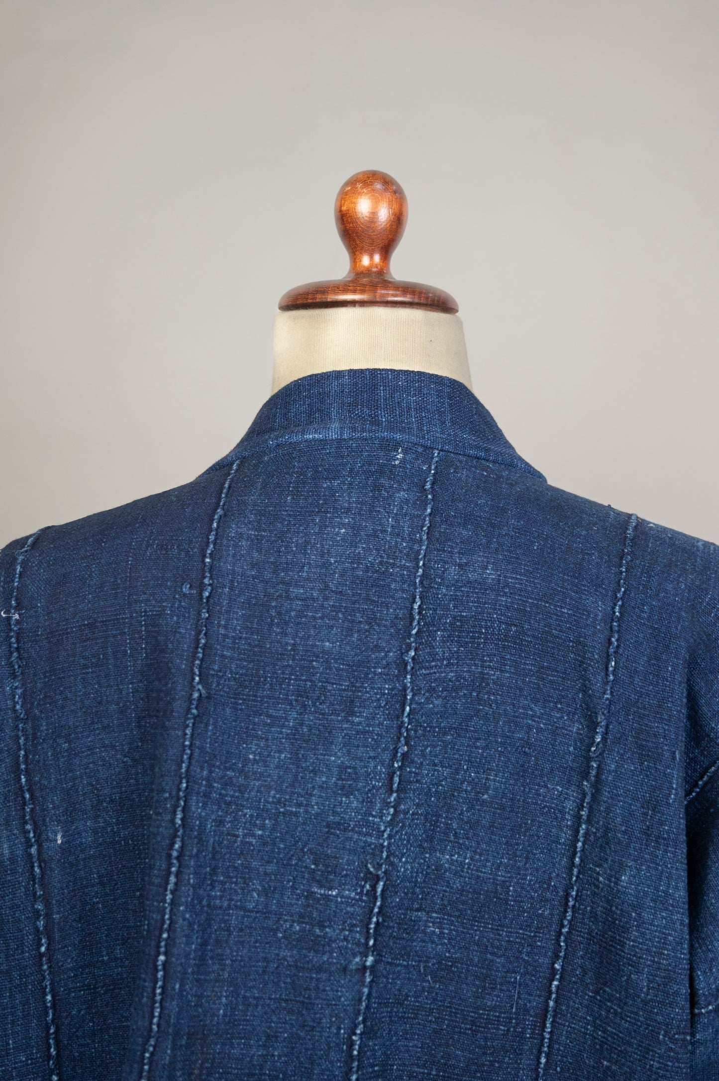 Distressed Indigo Kimono