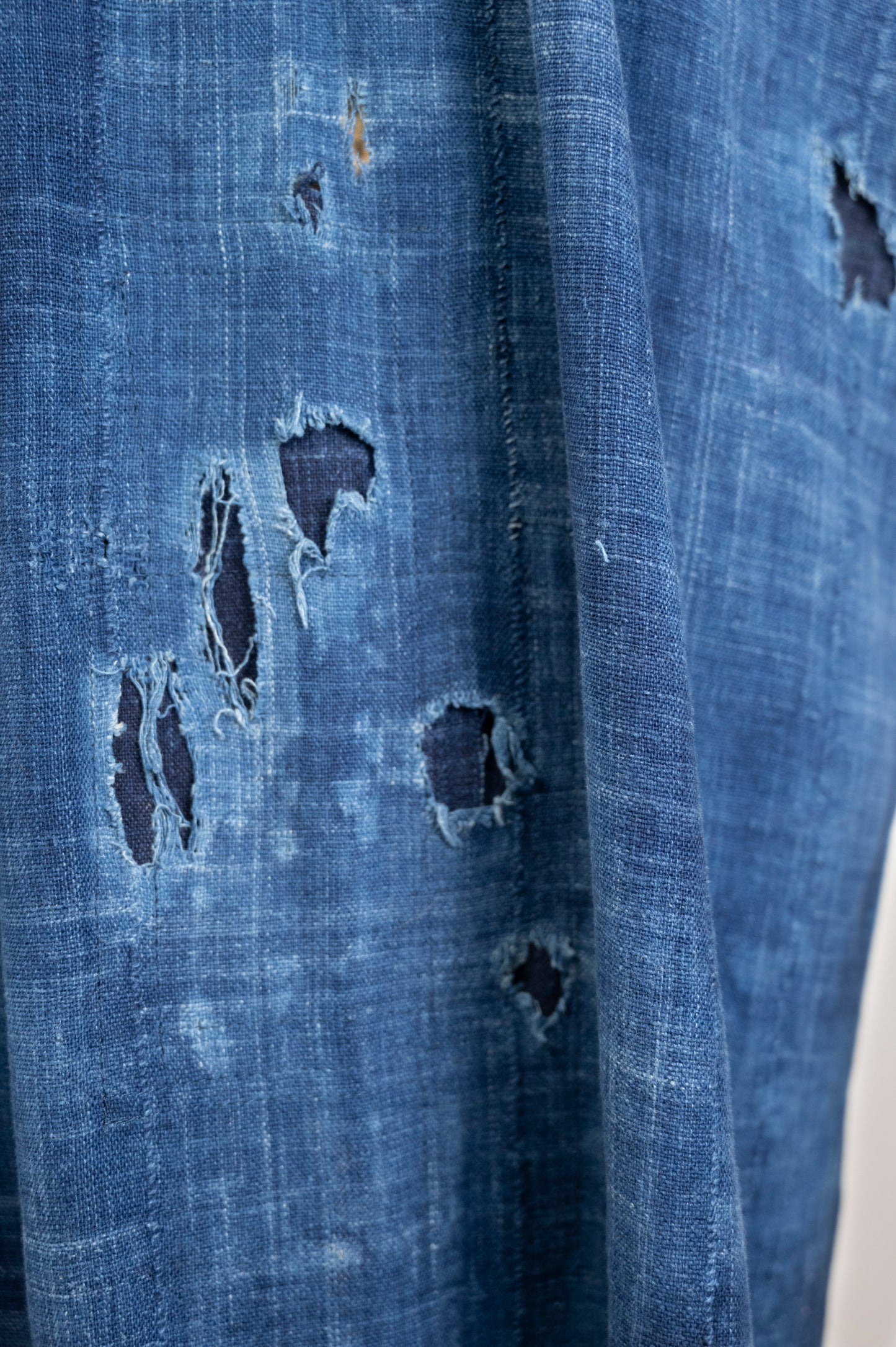 Distressed Vintage Indigo kimono