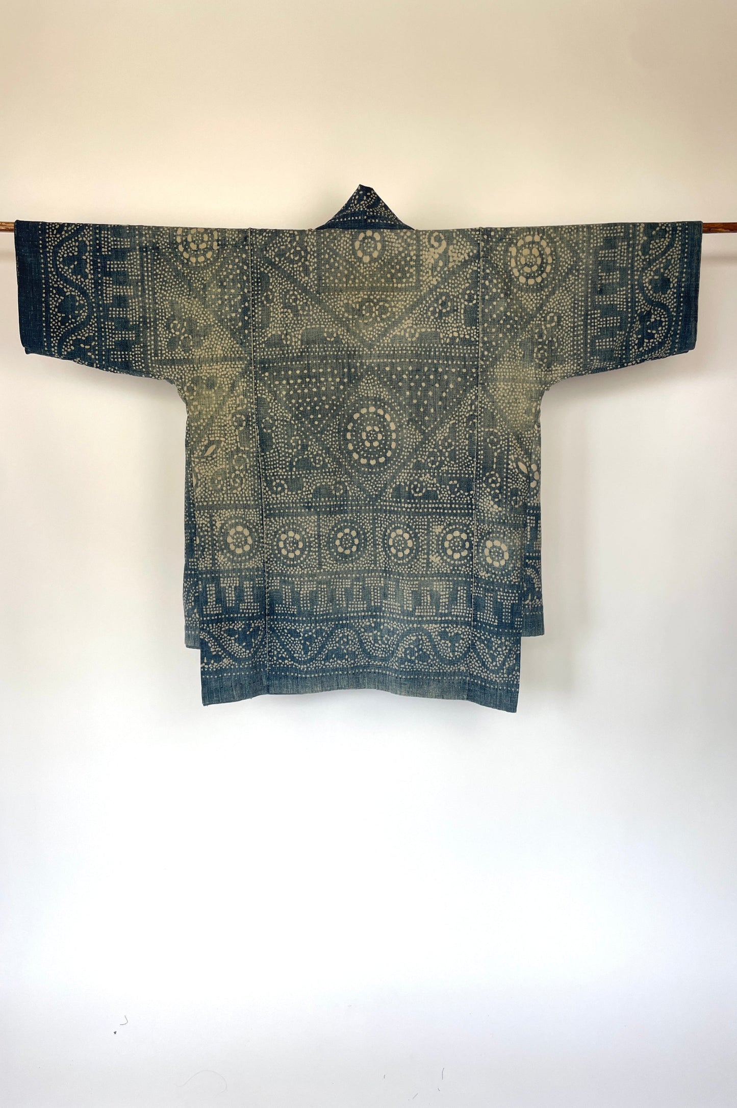 Vintage Chinees Indigo Kimono