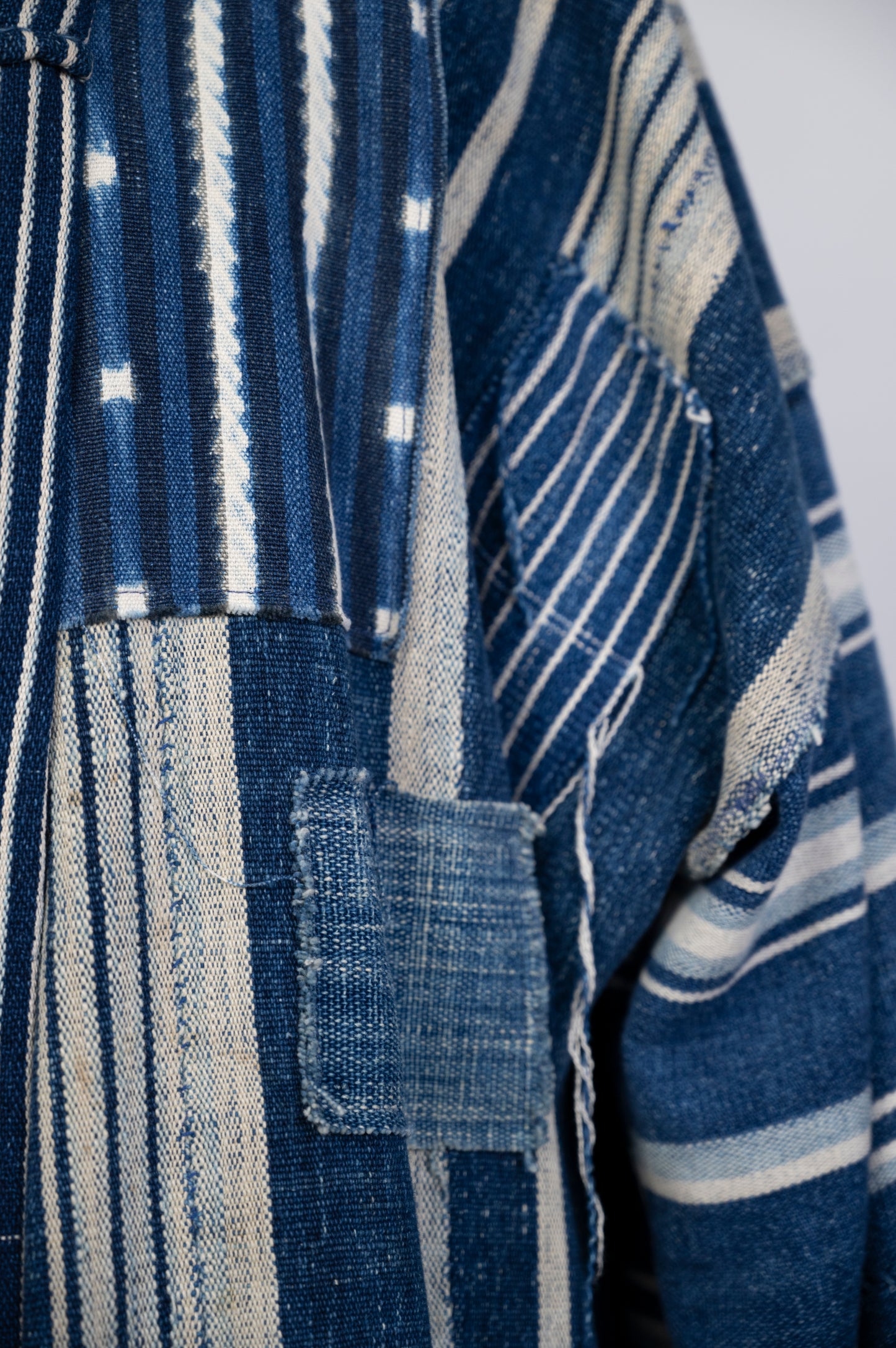 Vintage Bold Striped Kimono