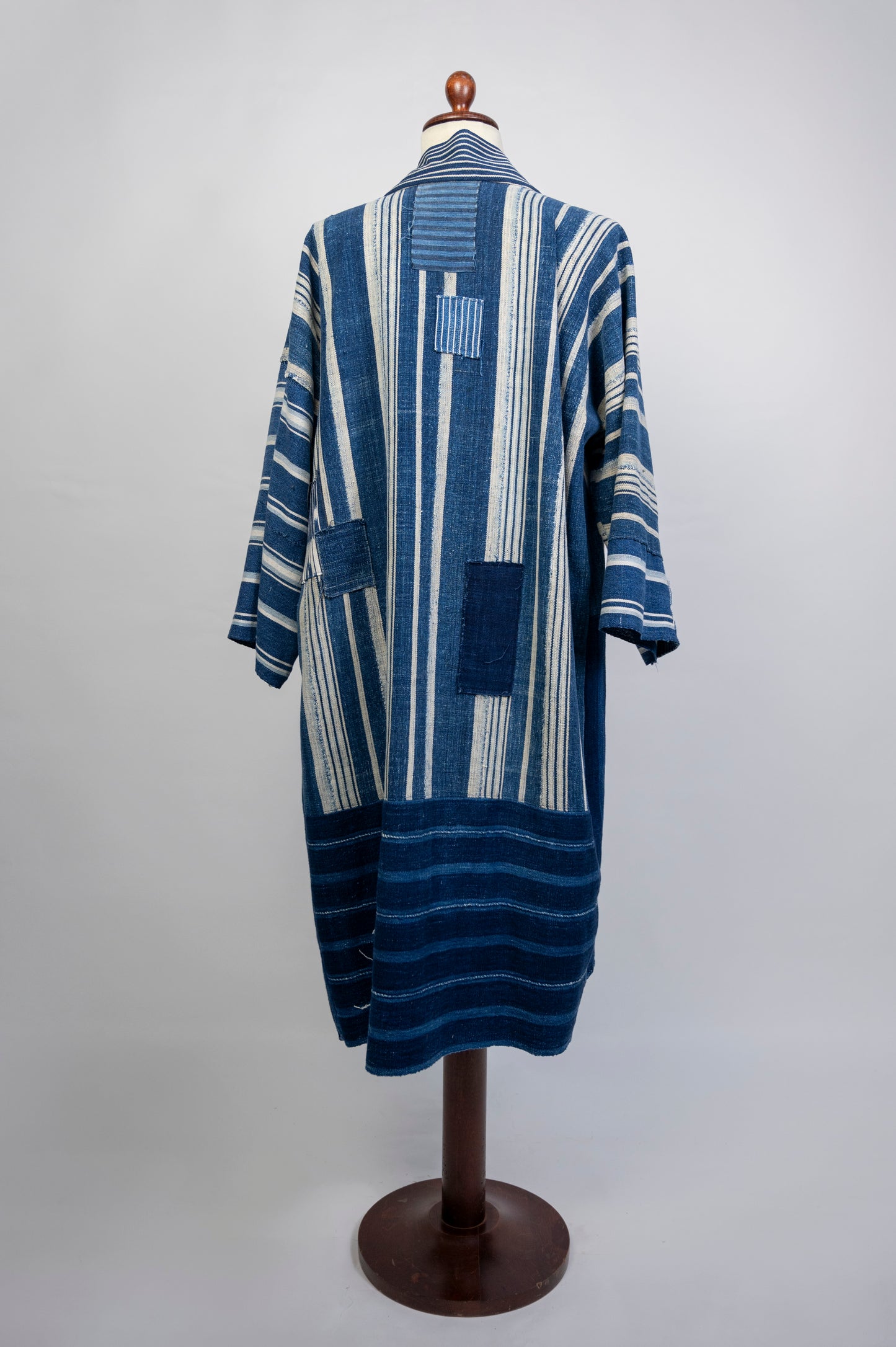 Vintage Bold Striped Kimono
