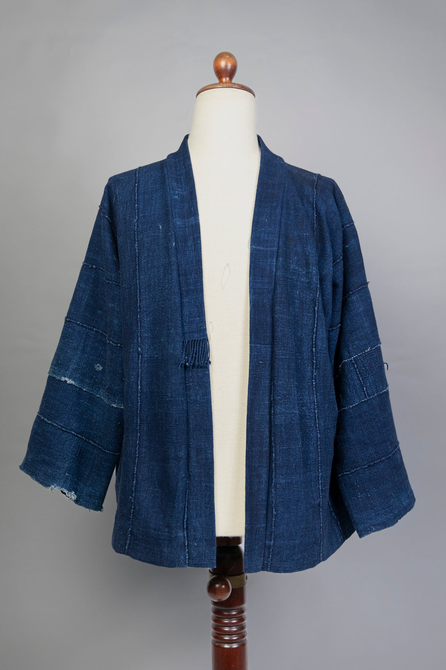 Distressed Indigo Kimono