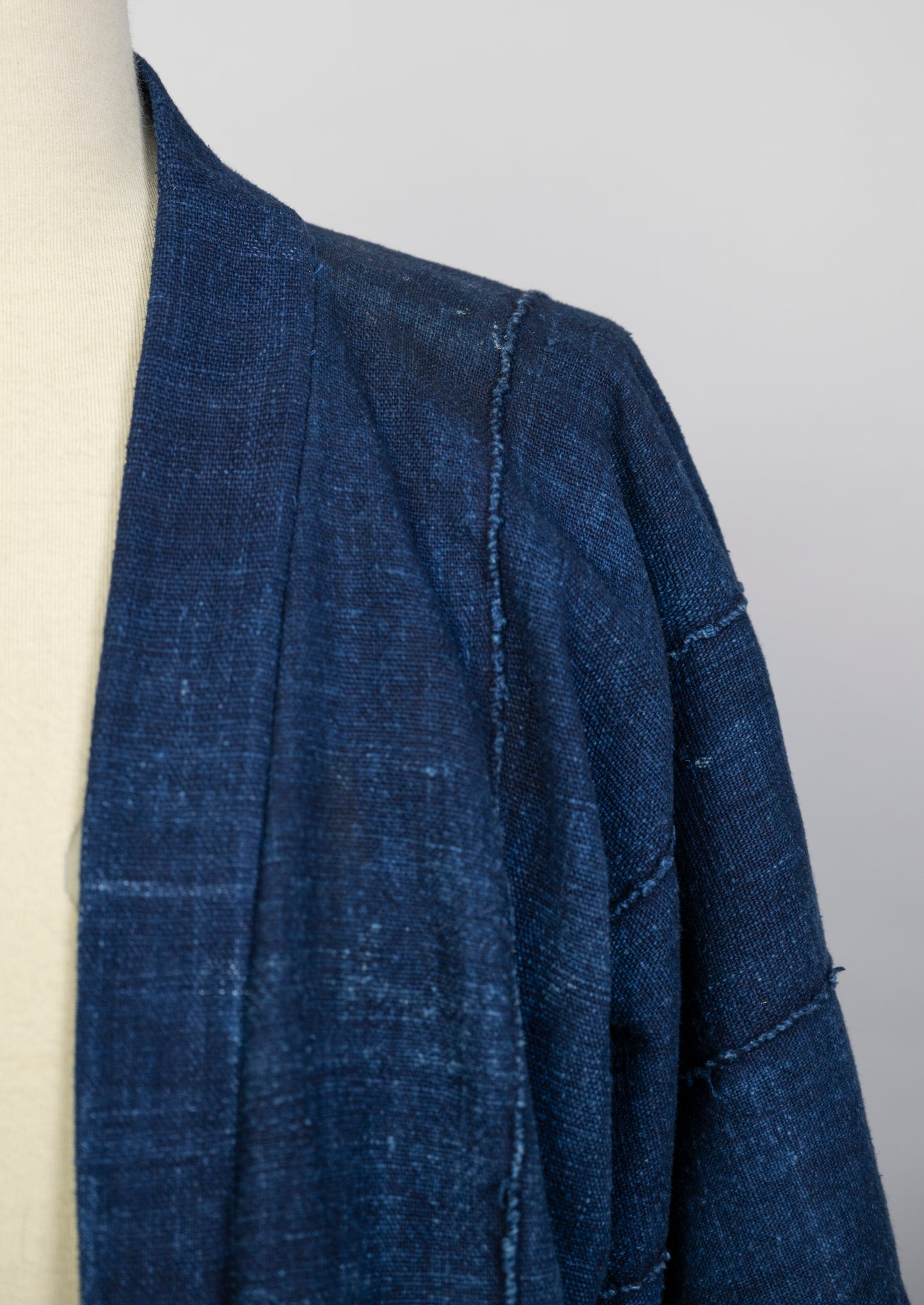 Distressed Indigo Kimono