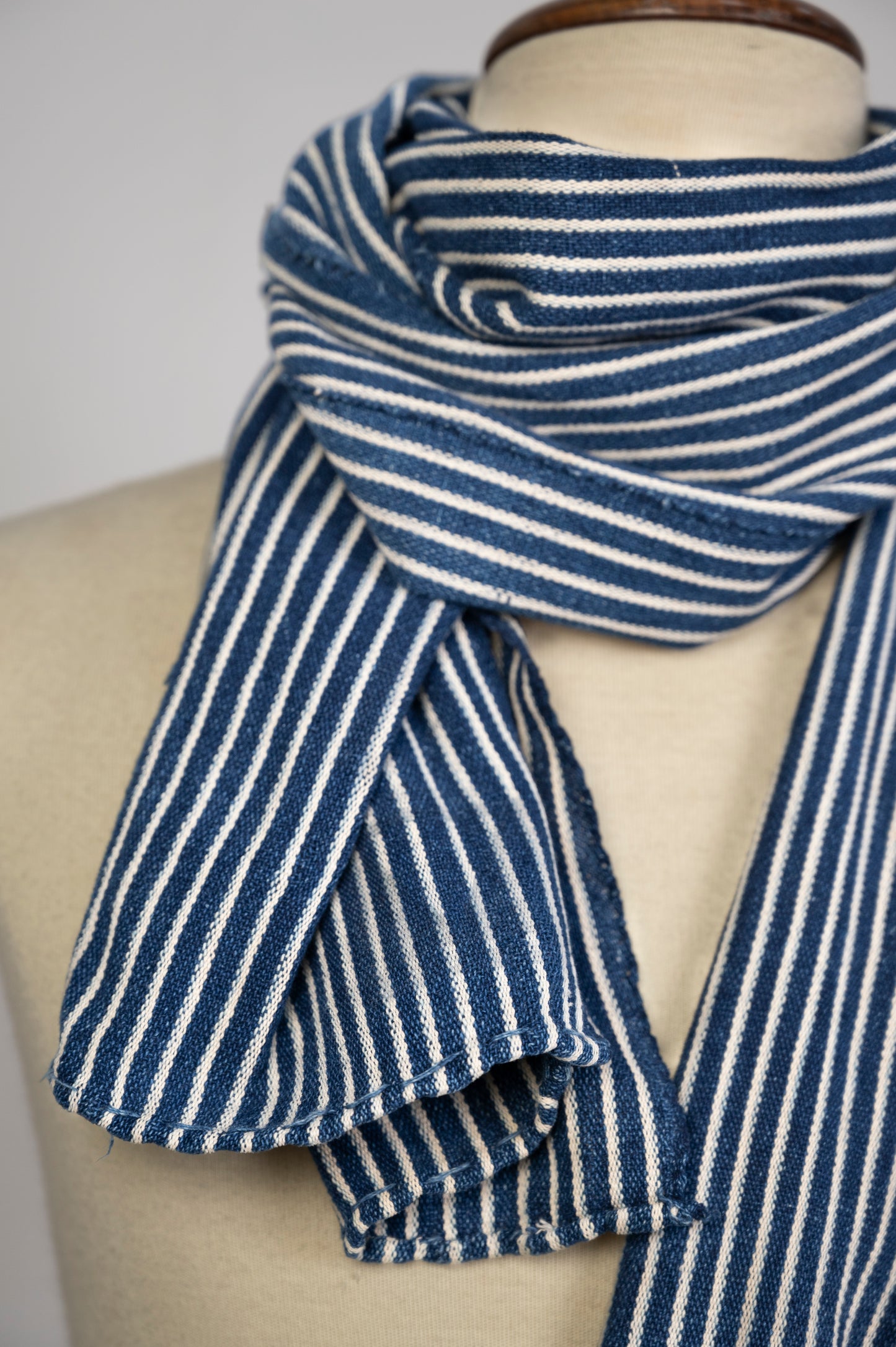 Bold striped scarf