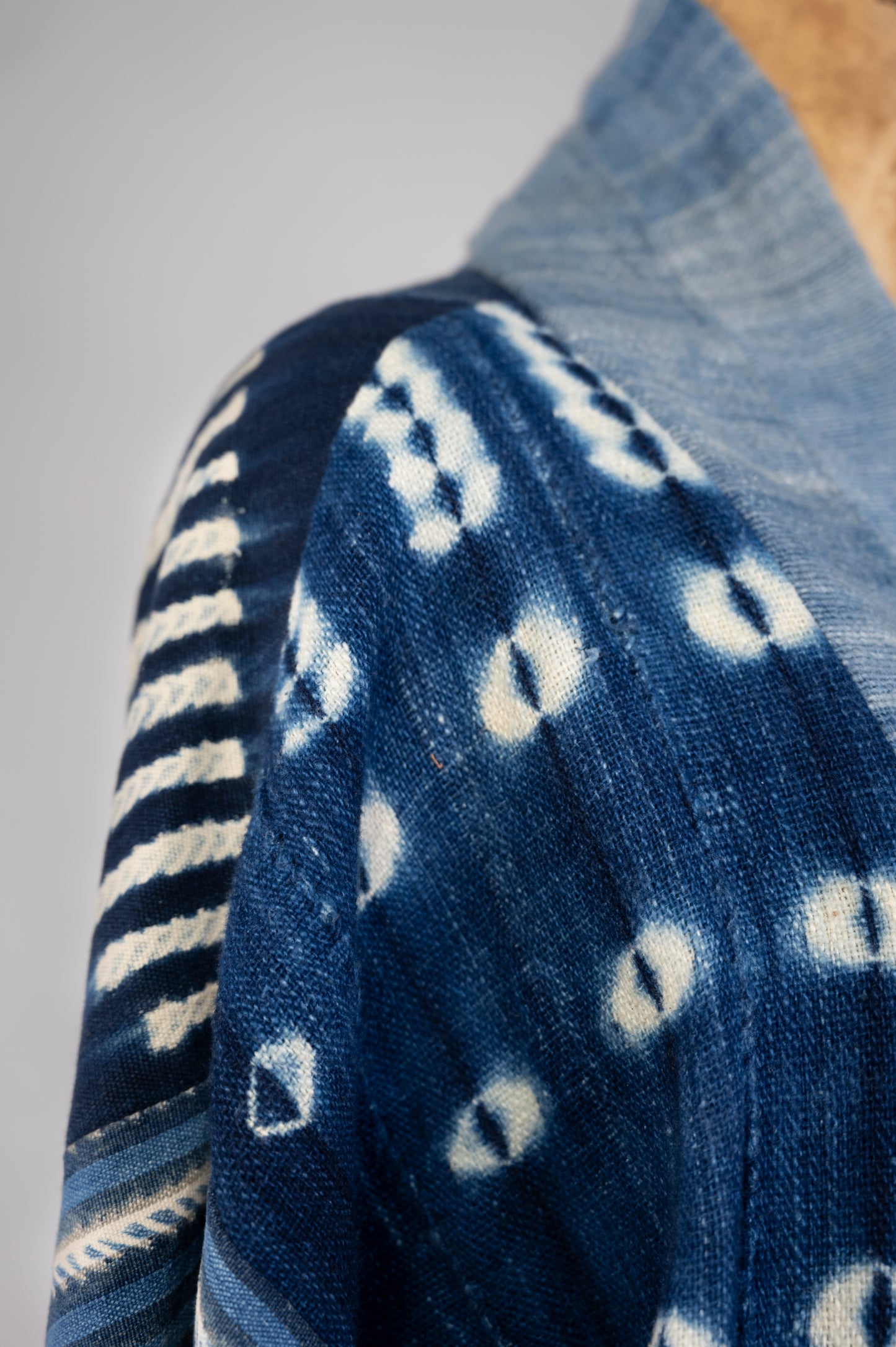 Patchworked Vintage Indigo Kimono