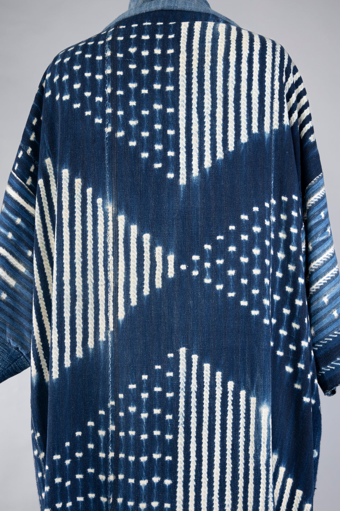 Patchworked Vintage Indigo Kimono