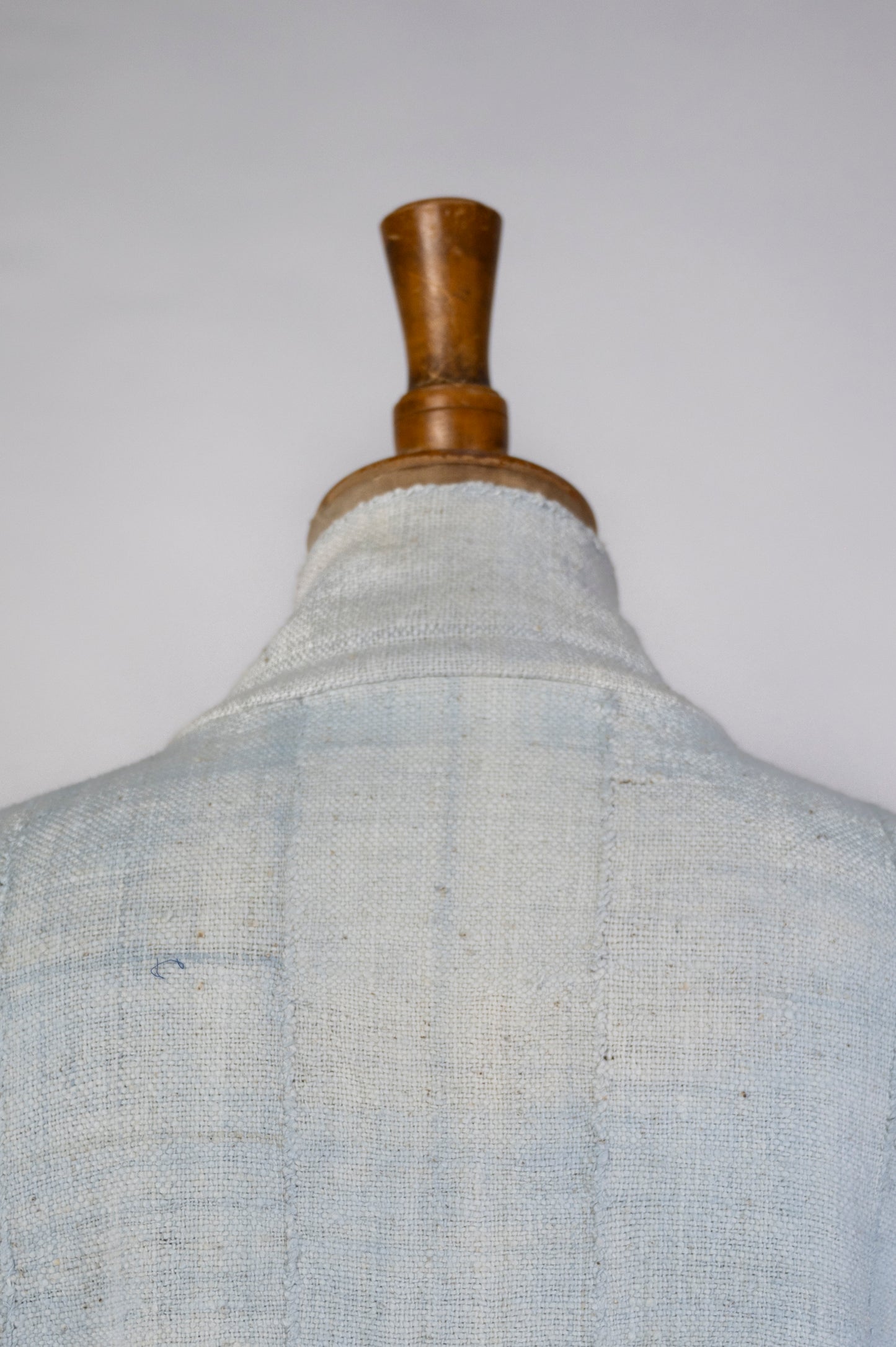 Raw Light Blue Indigo Kimono