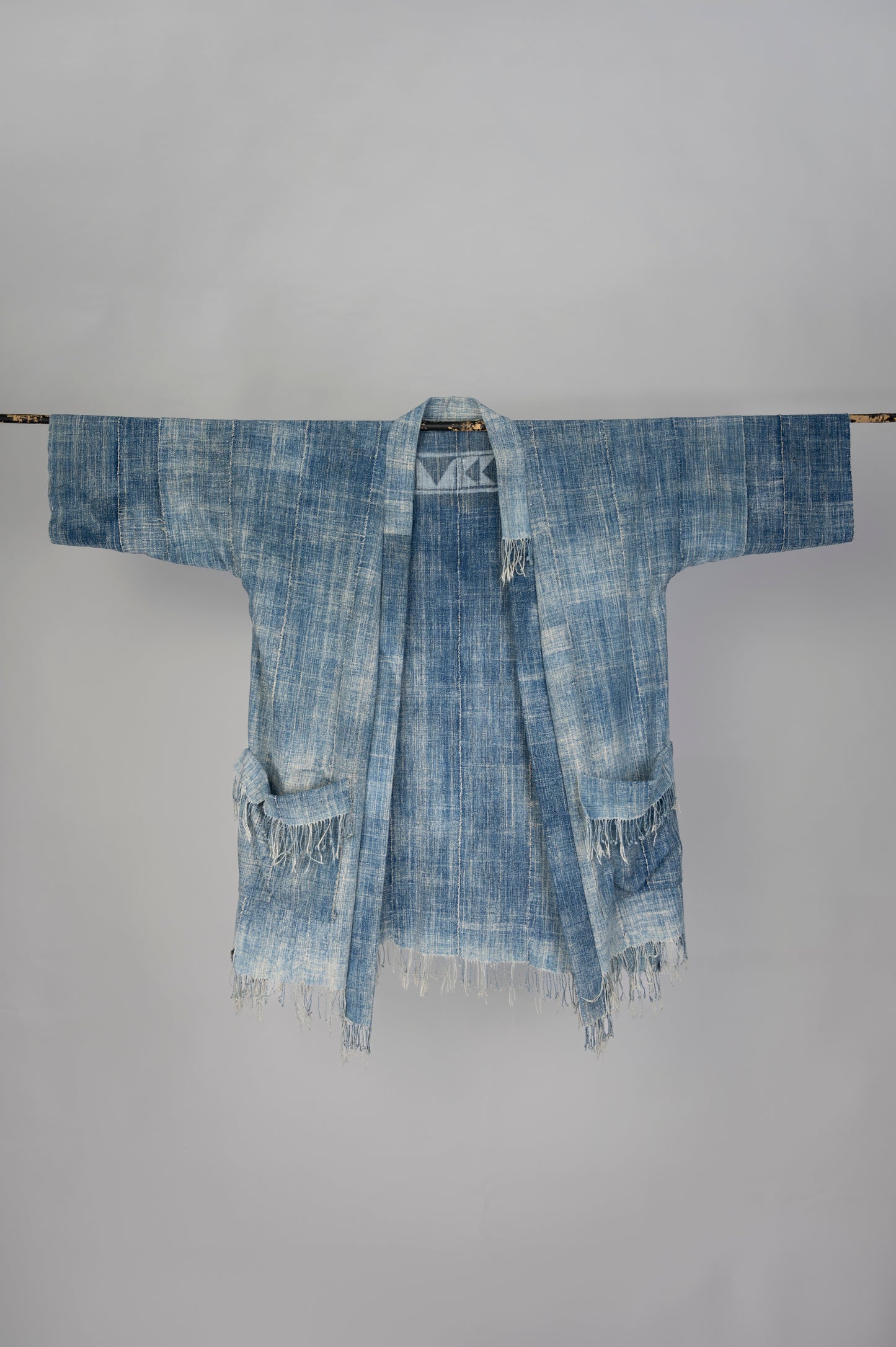 Light Blue Vintage Indigo Kimono
