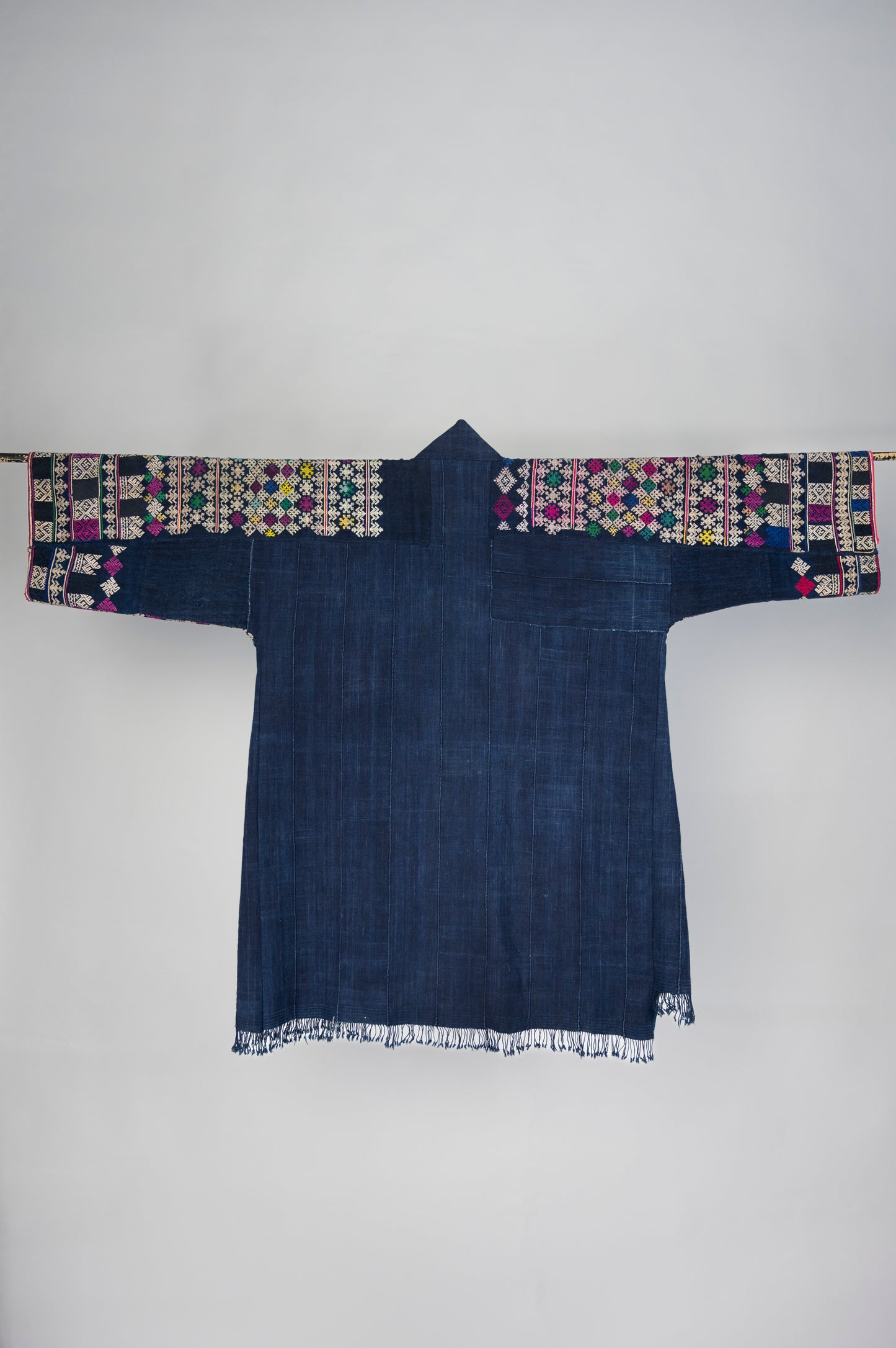 Embroidered Swastika kimono