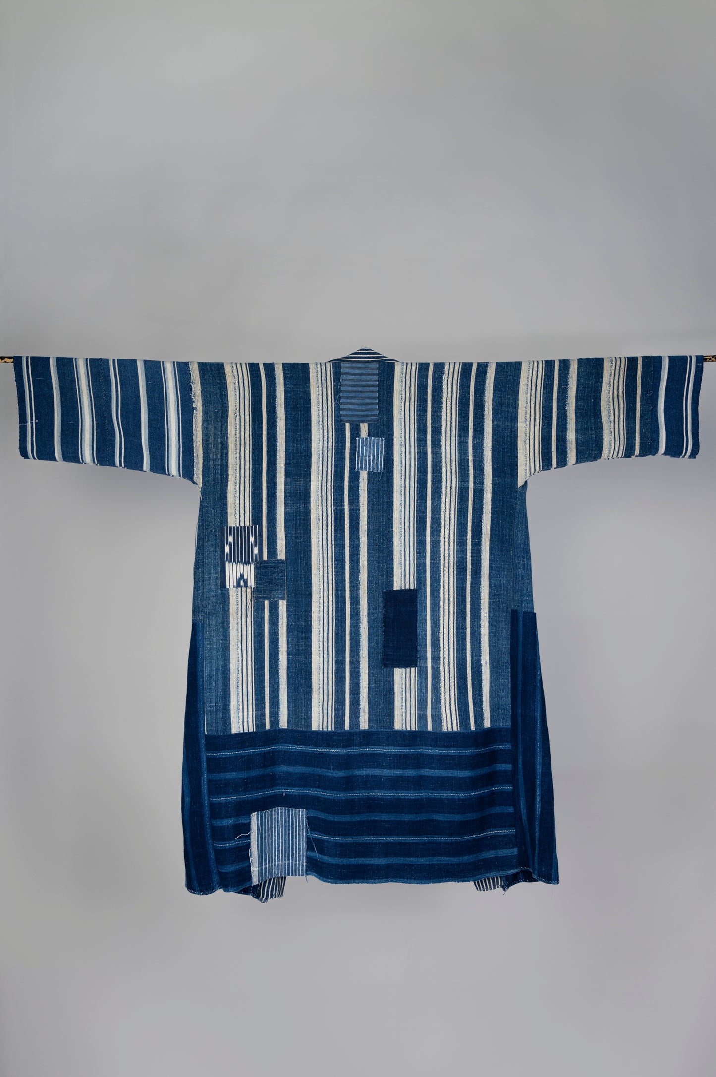 Vintage Bold Striped Kimono